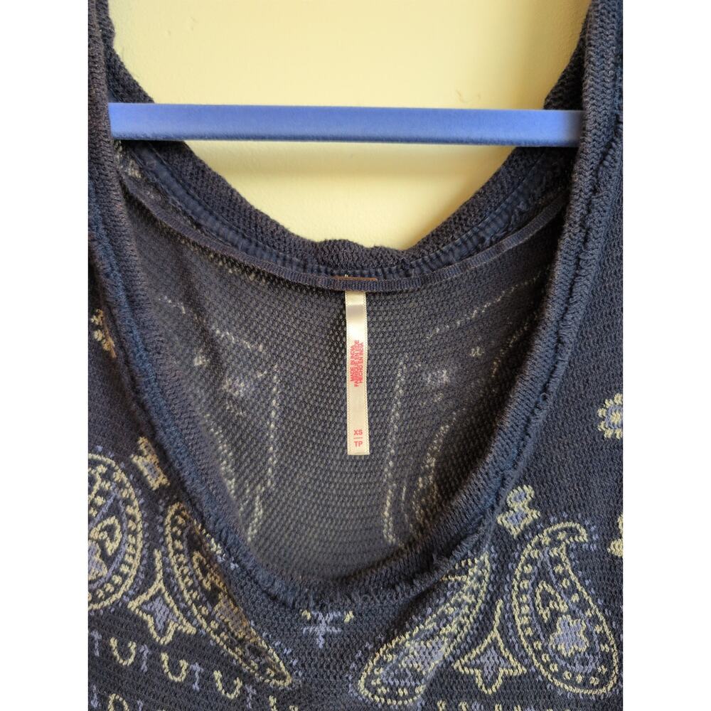 Free People No Matter What Top in Cool Combo size xs - Picture 3 of 5